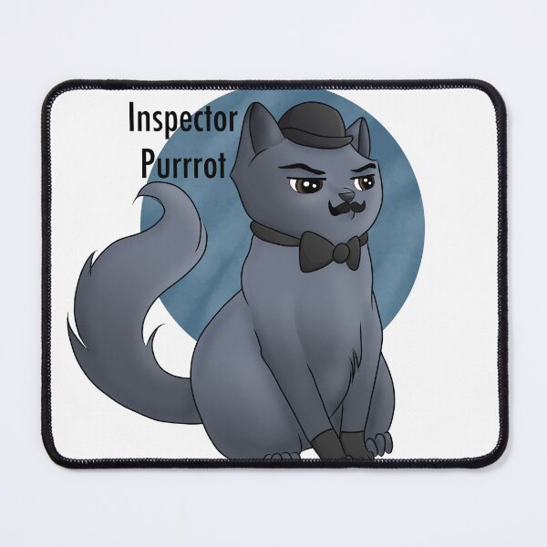 Item preview, Inspector Purrrot designed and sold by BittyKittyNeko.