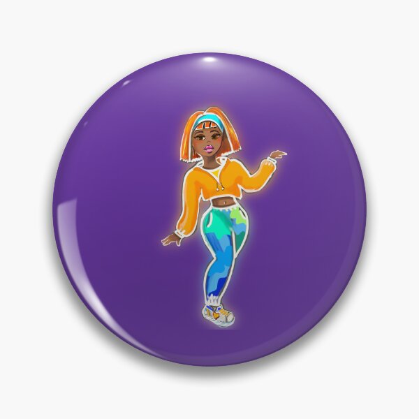 Item preview, Cool Anime African American girl designed and sold by Artonmytee.