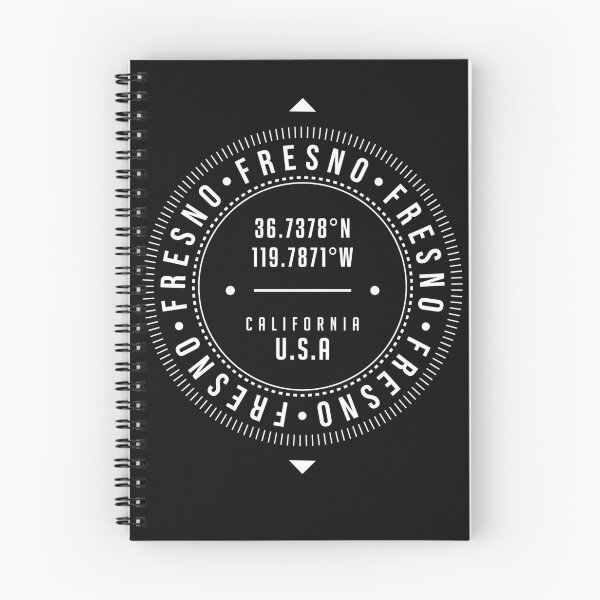 Item preview, Fresno, California, USA - 1 - City Coordinates Typography Print - Classic, Minimal designed and sold by Studio Grafiikka.