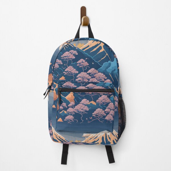 Item preview, Japanese Mountain Pattern designed and sold by RockBeeDesigns.