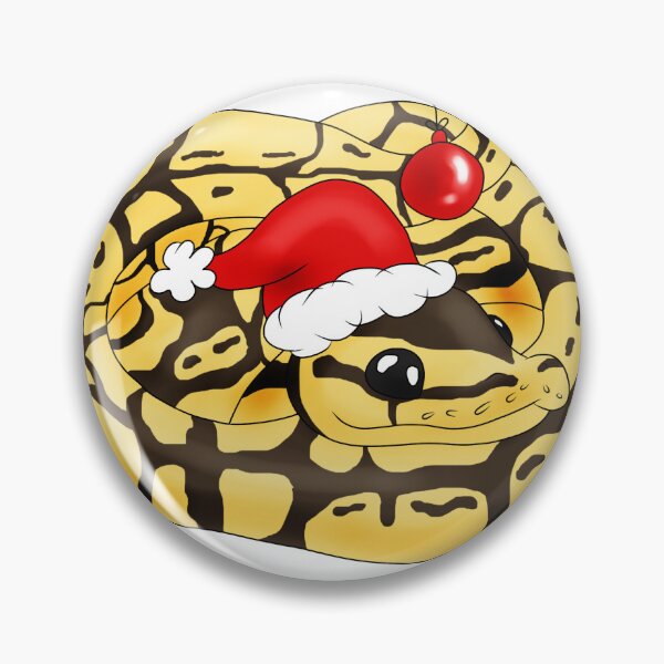 Item preview, Happy Hissmass Christmas Snake designed and sold by BittyKittyNeko.