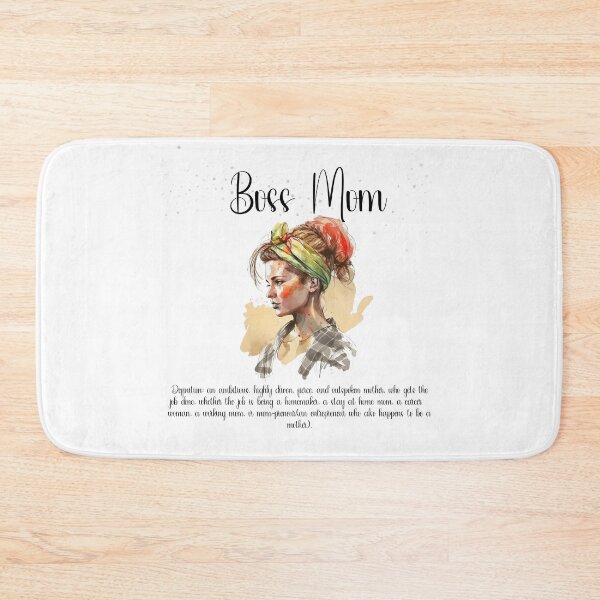 Item preview, Boss Mom motivational digital art designed and sold by DO-artbyDeliaO.