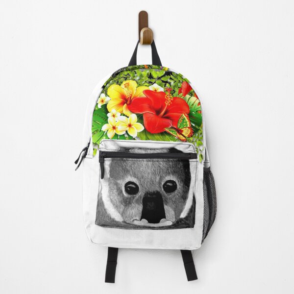 Item preview, Koala. Australian Marsupial with Flowers and Butterfly designed and sold by KC Morcom.