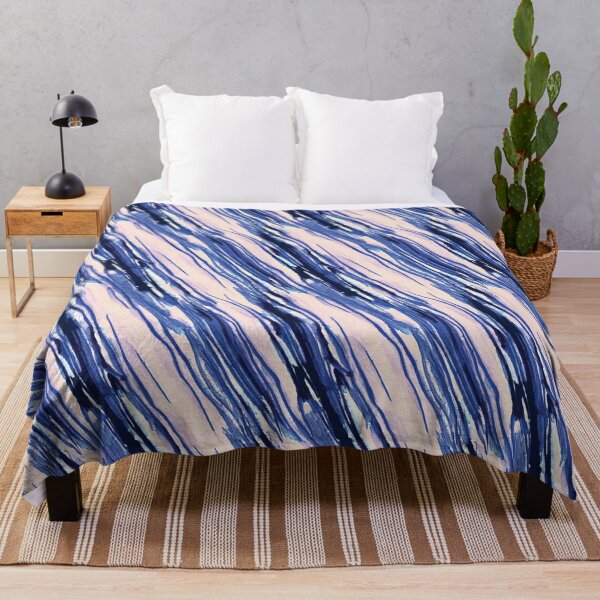 Item preview, Indigo Brush Strokes designed and sold by hellcom.
