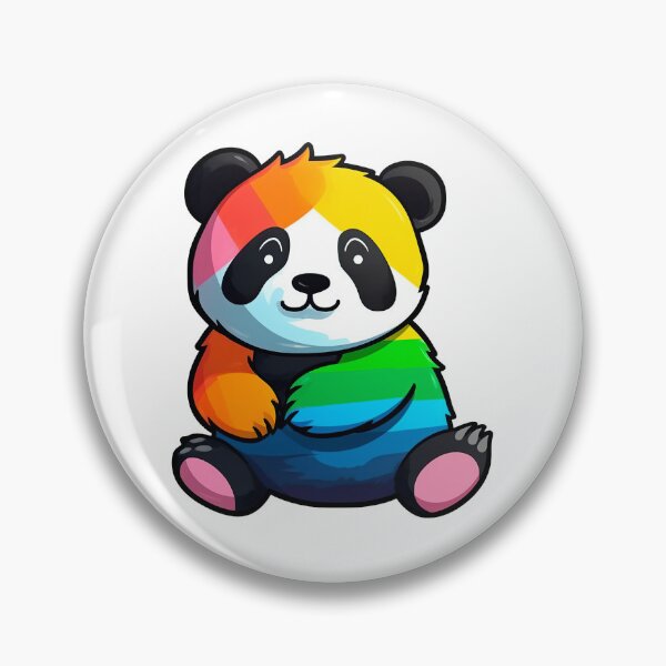 Item preview, panda bear lgbt cartoon designed and sold by Imparable.