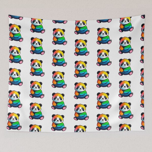 Item preview, panda bear lgbt cartoon designed and sold by Imparable.