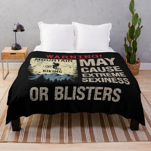 Item preview, Mountain biking distressed look vintage funny quote MTB designed and sold by HomeCoquette.