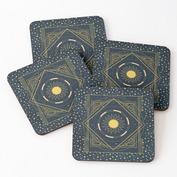 Item preview, Celestial sun and star design designed and sold by CreativeStrand.