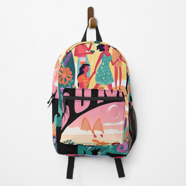 Item preview, Summer party colorful with people dancing designed and sold by TeePulseMania.