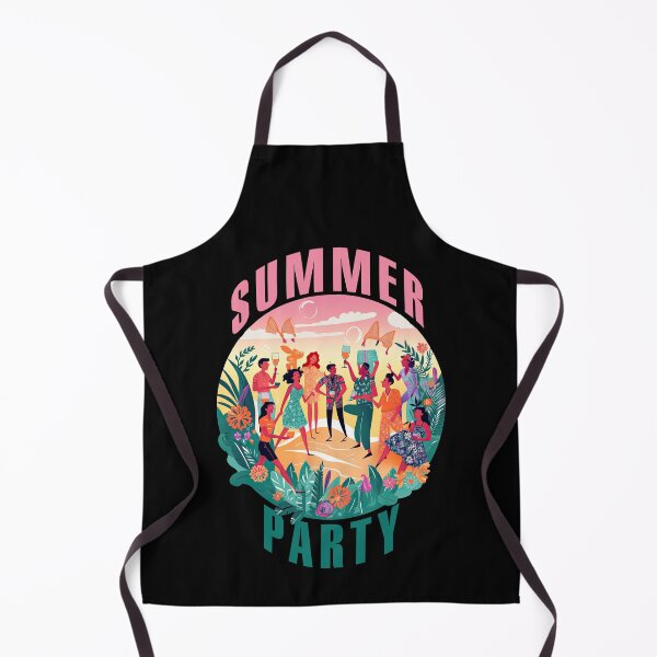 Item preview, Summer party colorful with people dancing designed and sold by TeePulseMania.