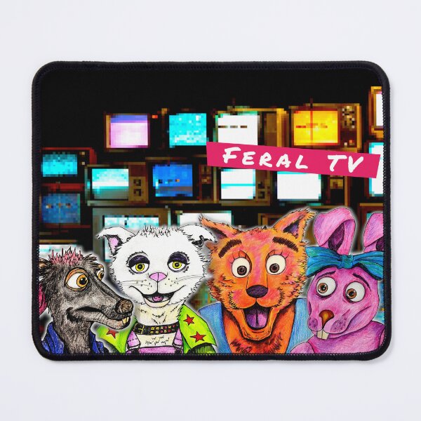 Item preview, Welcome to the World of Feral TV designed and sold by BloodyCate.