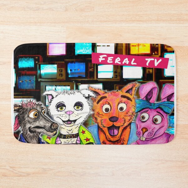 Item preview, Welcome to the World of Feral TV designed and sold by BloodyCate.