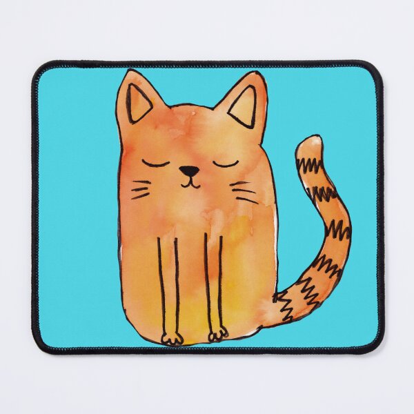 Item preview, Ginger cat designed and sold by Backstreet Lobotomy.