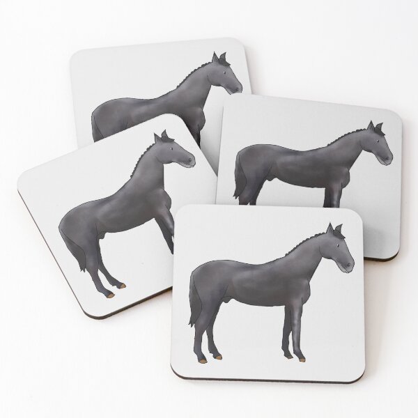 Item preview, Black horse designed and sold by Linda Dammann.