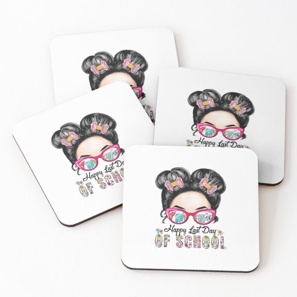 Item preview, Groovy Girls Messy Bun Hair Happy Last Day Of School designed and sold by MichaelxHarvey.