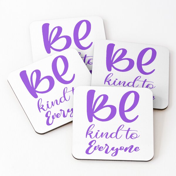 Artikelvorschau, Affirmation Typography Design - Sei nett zu allen entworfen und verkauft von angelyara.