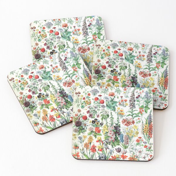 Item preview, Adolphe Millot - Fleurs A - French vintage poster designed and sold by Gardenlibrary.