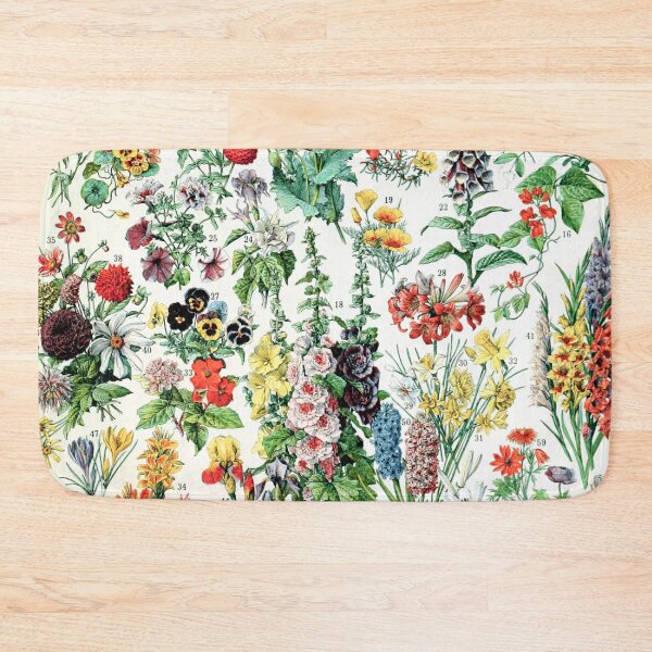 Item preview, Adolphe Millot - Fleurs A - French vintage poster designed and sold by Gardenlibrary.
