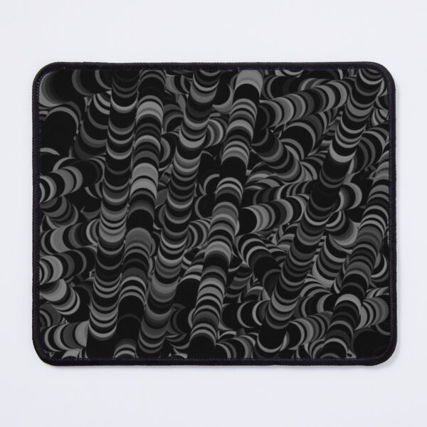 Item preview, geometric black and white patterns conceptual Art - circle overlapping background - Abstract  Vector graphic design designed and sold by Design Repo.