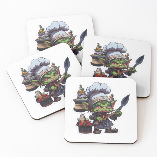 Item preview, Grumpy goblin chef designed and sold by Stickermagician.