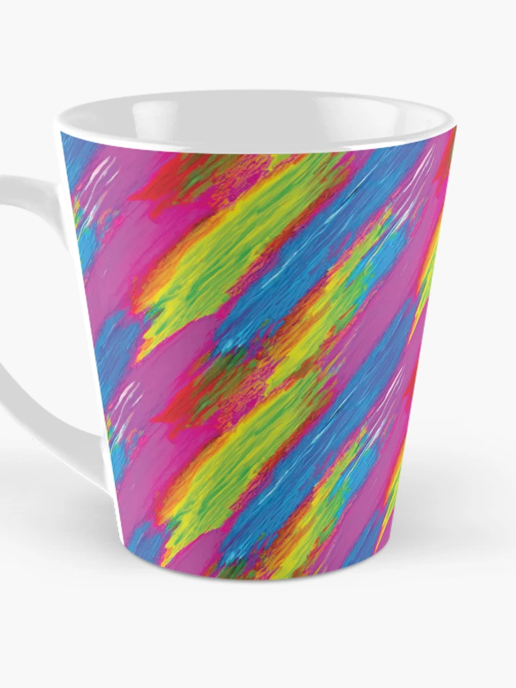 Thumbnail 3 of 4, Coffee Mug, Colorful Abstract designed and sold by hellcom.