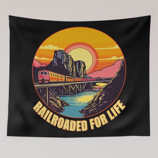 Item preview, Railroaded for life designed and sold by SidTastic .