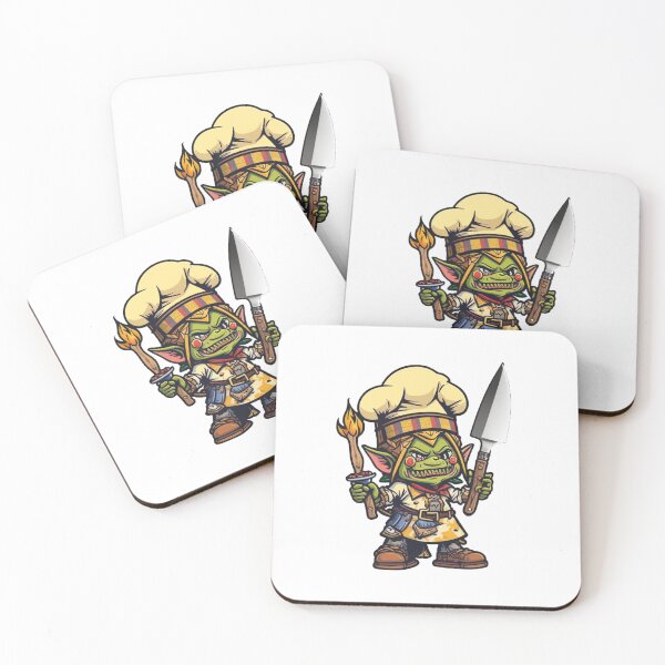 Item preview, Grumpy goblin chef designed and sold by Stickermagician.