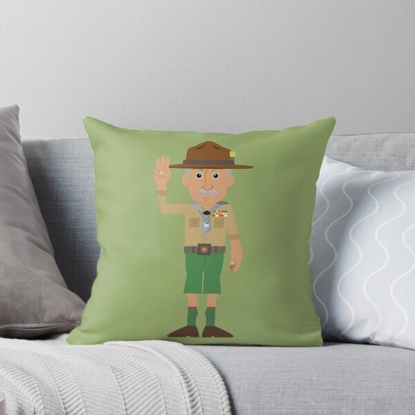 Item preview, Lord Baden-Powell - Scout Sign (Olive) designed and sold by Tyson Carter.