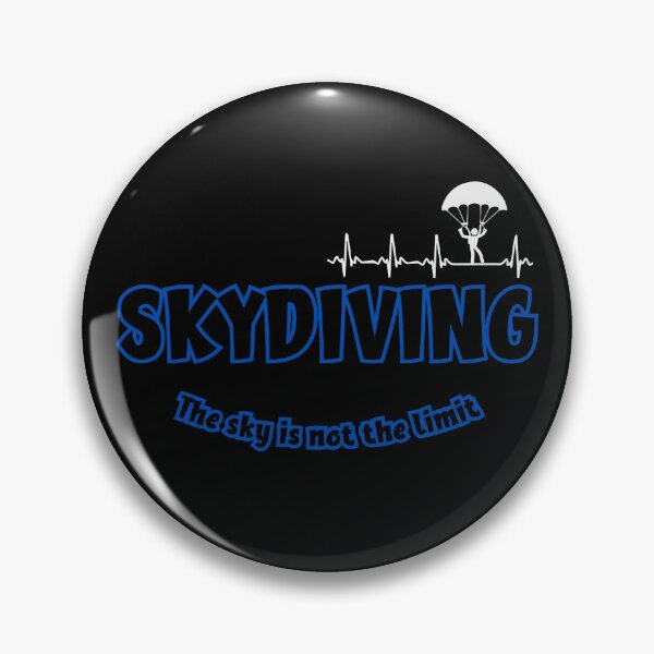Item preview, Skydiving, The sky is not the limit. designed and sold by HarriPaloma.