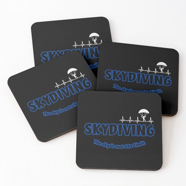 Item preview, Skydiving, The sky is not the limit. designed and sold by HarriPaloma.