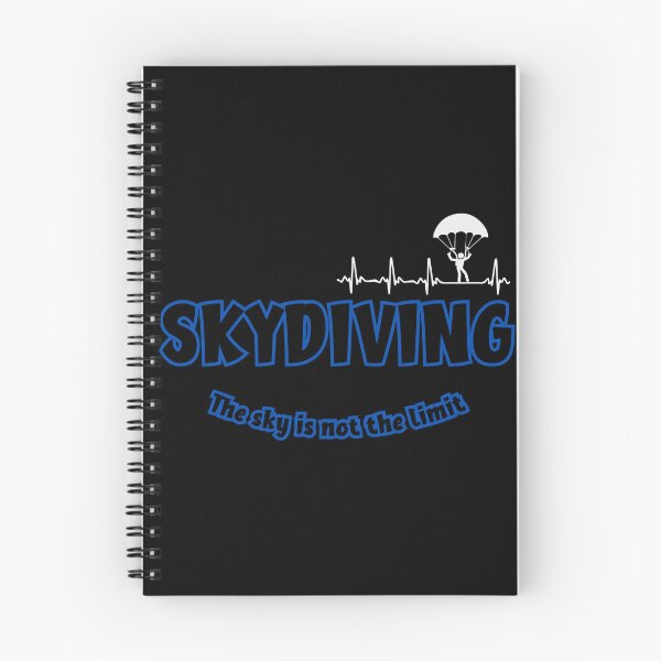 Item preview, Skydiving, The sky is not the limit. designed and sold by HarriPaloma.