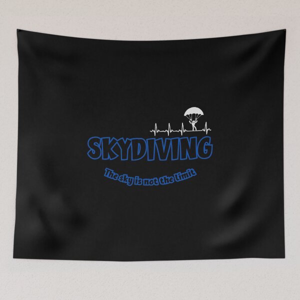 Item preview, Skydiving, The sky is not the limit. designed and sold by HarriPaloma.