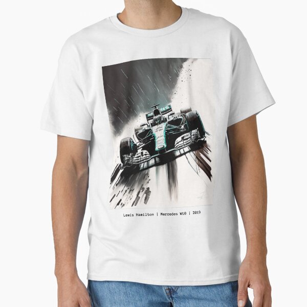 Item preview, Lewis Hamilton | Mercedes W10 | 2019 | Formula one | F1 Car Art | Art | Gift   designed and sold by PicTechNowArt.