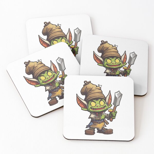 Item preview, Grumpy goblin chef designed and sold by Stickermagician.