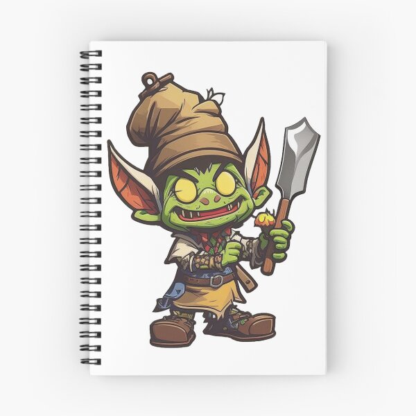 Item preview, Grumpy goblin chef designed and sold by Stickermagician.