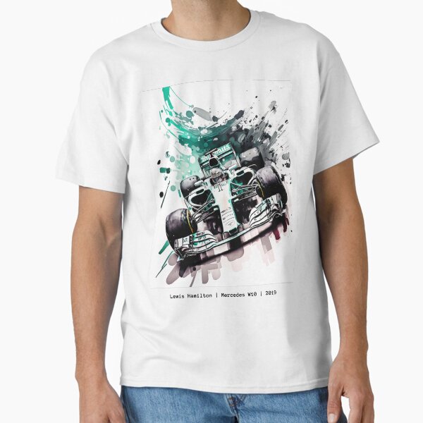 Item preview, Lewis Hamilton | Mercedes W10 | 2019 | Formula one | F1 Car Art | Art | Gift   designed and sold by PicTechNowArt.