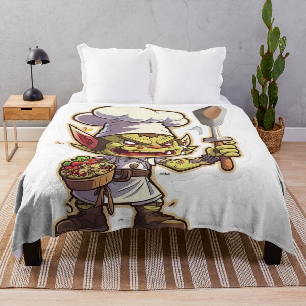 Item preview, Grumpy goblin chef designed and sold by Stickermagician.