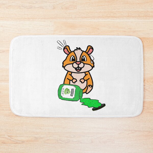 Item preview, Cute hamster Spilled Wasabi Sauce designed and sold by Pet Station.