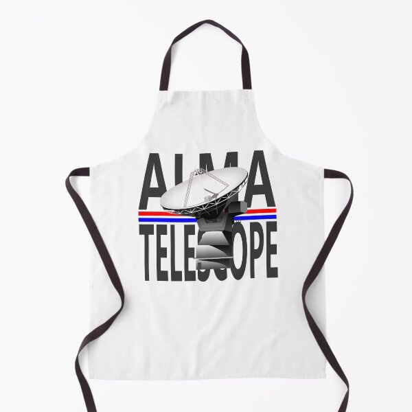 Item preview, ALMA telescope Atacama Chile gray blue red designed and sold by Future Nerd.