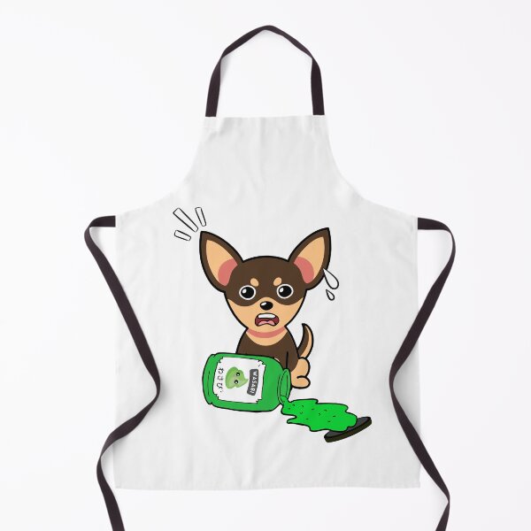 Item preview, Cute small Dog Spilled Wasabi Sauce designed and sold by Pet Station.