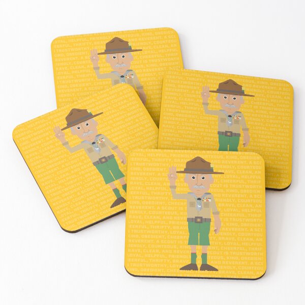 Item preview, Lord Baden-Powell - Scout Sign - Scout Law (Goldenrod) designed and sold by Tyson Carter.