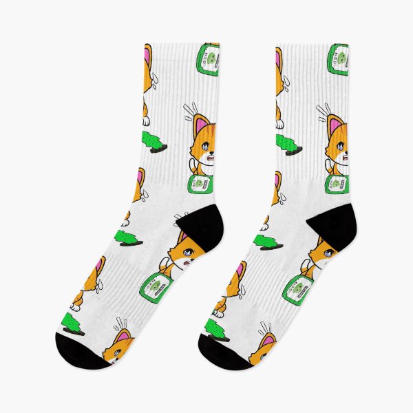 Item preview, Cute orange cat Spilled Wasabi Sauce designed and sold by Pet Station.