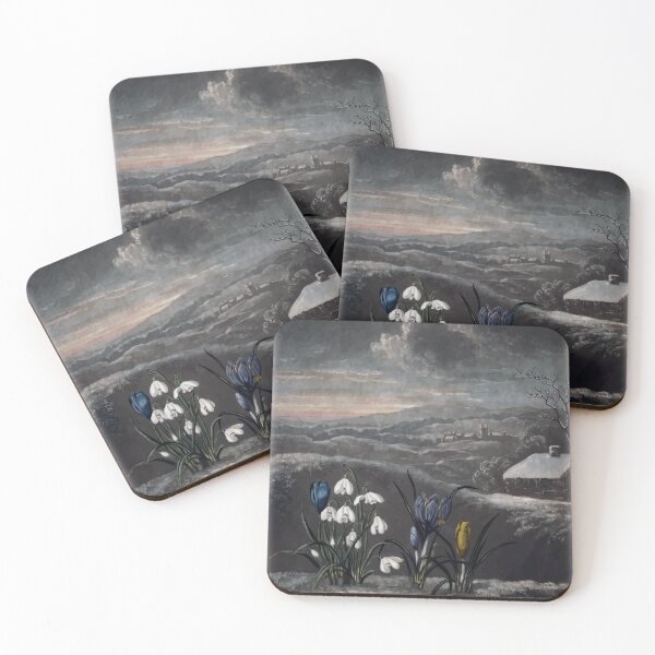 Item preview, Snowdrop Scenery designed and sold by EcoscienceArt.