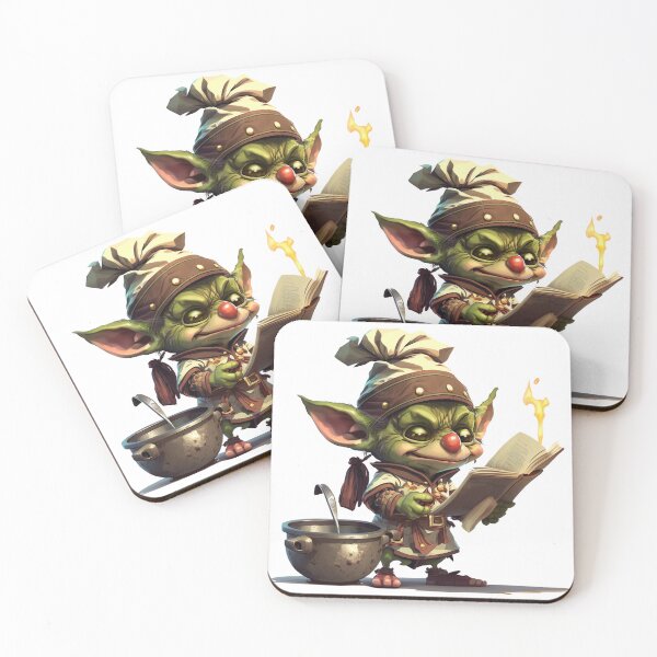 Item preview, Grumpy goblin chef designed and sold by Stickermagician.