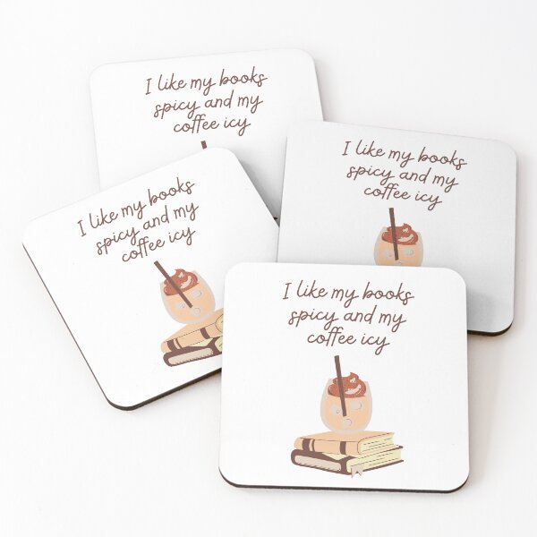 Item preview, i like my books spicy and my coffee icy designed and sold by noha alzohbi.