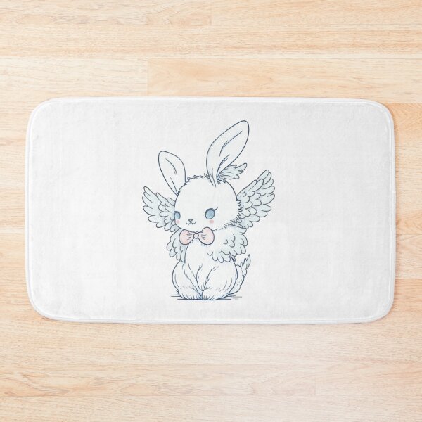 Item preview, Baby Angel Rabbit Cute Wing designed and sold by pigipeach.