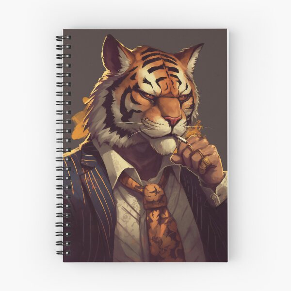 Item preview, Tiger Kingpin designed and sold by Nerd Niche.