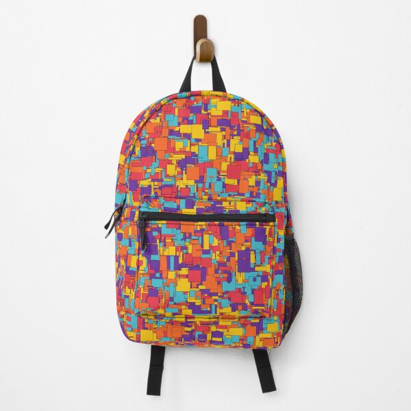 Item preview, Colorful Asymmetric Rectangle Abstract Print - Great for Accessories, Decor, Clothes, and Bags designed and sold by GiveMeMood.