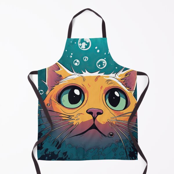 Item preview, Cat In The Water designed and sold by prettykaler.