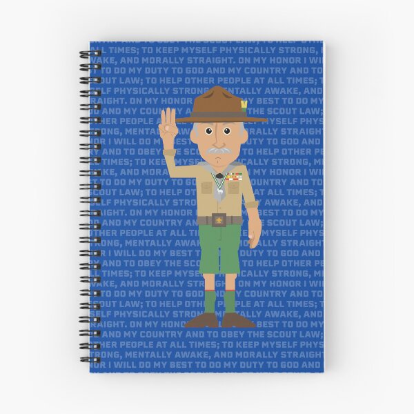 Item preview, Lord Baden-Powell - Scout Sign - Scout Oath (Navy) designed and sold by Tyson Carter.